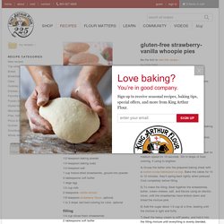 Gluten-Free Strawberry-Vanilla Whoopie Pies: King Arthur Flour