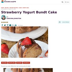 Strawberry Yogurt Bundt Cake