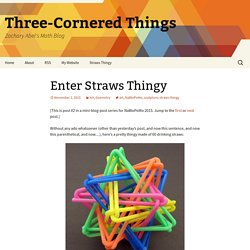 Three-Cornered Things