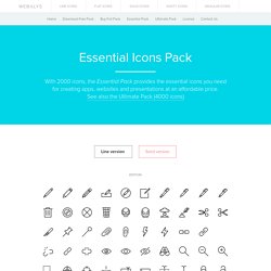 Streamline Icons - 1600+ iOS Style Vector Icons for designers & Developers