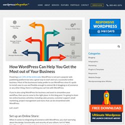 10 Ways to Streamline Your Online Business with WordPress