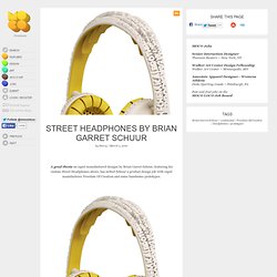 Street Headphones by Brian Garret Schuur