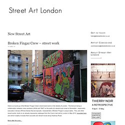 Street Art London presents the newest street art and street artists