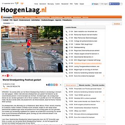 World Streetpainting Festival gestart - HoogenLaag.nl