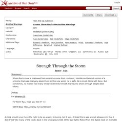 Strength Through the Storm - Mercy_Run