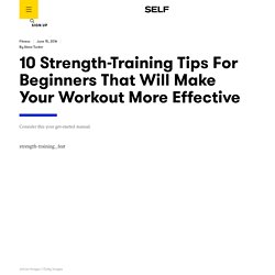 Strength Training Tips For Beginners