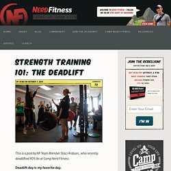 Strength Training 101: The Deadlift