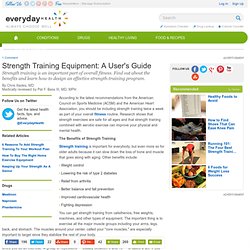 Strength Training Equipment — A User's Guide - Fitness Center