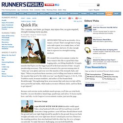 A Strength-Training Warmup Plan at Runner
