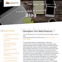 Strengthen Your Web Presence