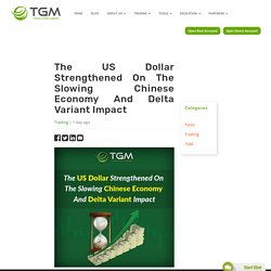 The US Dollar Strengthened On The Slowing Chinese Economy And Delta Variant Impact