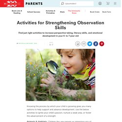 Activities for Strengthening Observation Skills