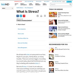 Stress - Why It Happens and Common Causes