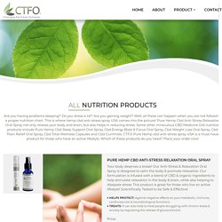 Buy CBD Anti-stress Spray in the USA