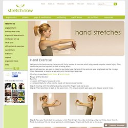 Stretch Now - Hand Exercise