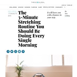 The 3-Minute Stretching Routine You Should Be Doing Every Single Morning