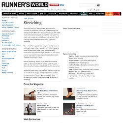 Stretching for Runners