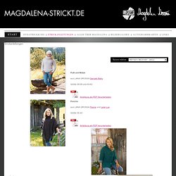 Magdalenas Strickanleitungen - exklusiv bei magdalena-strickt.de
