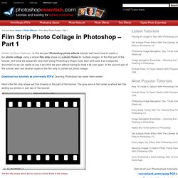 Photoshop Film Strip Photo Collage, Part 1 - Drawing The Film Strip