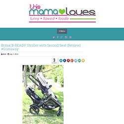 Britax B-READY Stroller with Second Seat (Review) #Giveaway