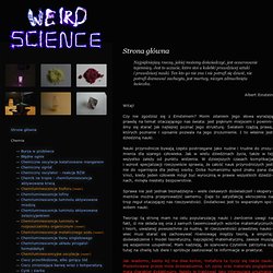Strona główna — Weird Science