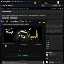 Daft Punk - Harder Better Faster Stronger - Solo