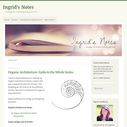 Ingrid's Notes