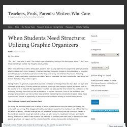 When Students Need Structure: Utilizing Graphic Organizers