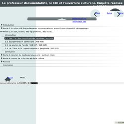 2.1. Les CDI : des structures très variables (301-303) [Le professeur documentaliste, le CDI et l'ouverture culturelle. Enquête réalisée par la FADBEN en 2015.]