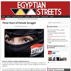 Three Years of Female Struggle