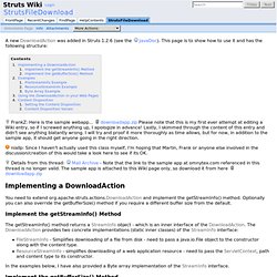 StrutsFileDownload - Struts Wiki