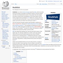 StubHub - Wikipedia