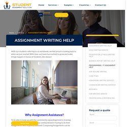 Best Student Assignment Help Services in Canada