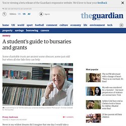 A student's guide to bursaries and grants