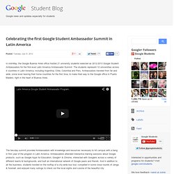 Google Student Ambassadors