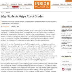 Essay on how to end student complaints on grades