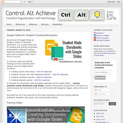 Control Alt Achieve: Google Slides for Student Created Storybooks