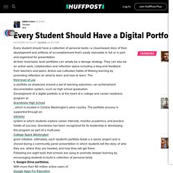Every Student Should Have a Digital Portfolio
