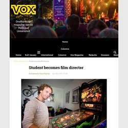 Student becomes film director - Vox magazine - 2
