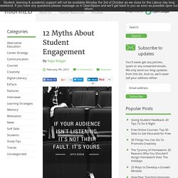 12 Myths About Student Engagement