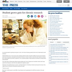 Student grows guts for chronic research