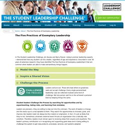 Student Leadership Challenge | About