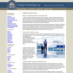Student Loans for Flight School