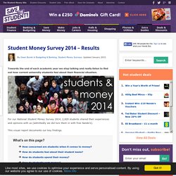 Student Money Survey 2013 – Results - Save the Student
