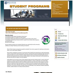 Student Programs, Bellevue College