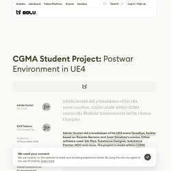CGMA Student Project: Postwar Environment in UE4