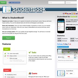 StudentBook - All, what every student needs!