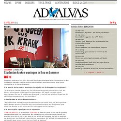 advalvas: Studenten kraken woningen in Bos en Lommer