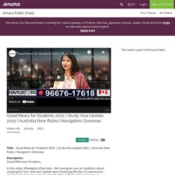 Good News for Students 2022