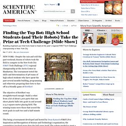 Finding the Top Bot: High School Students (and Their Robots) Take the Prize at Tech Challenge [Slide Show]